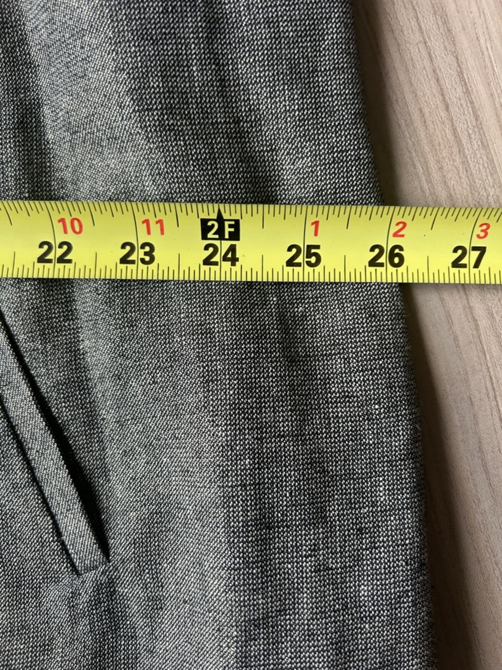 Coldwater Creek Linen Blend Swing Jacket 1X Metallic Gray Glam Button-Front - Picture 12 of 15